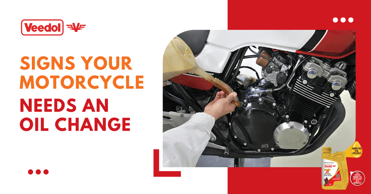 5 Signs Your Two-Wheeler Needs Engine Oil Change